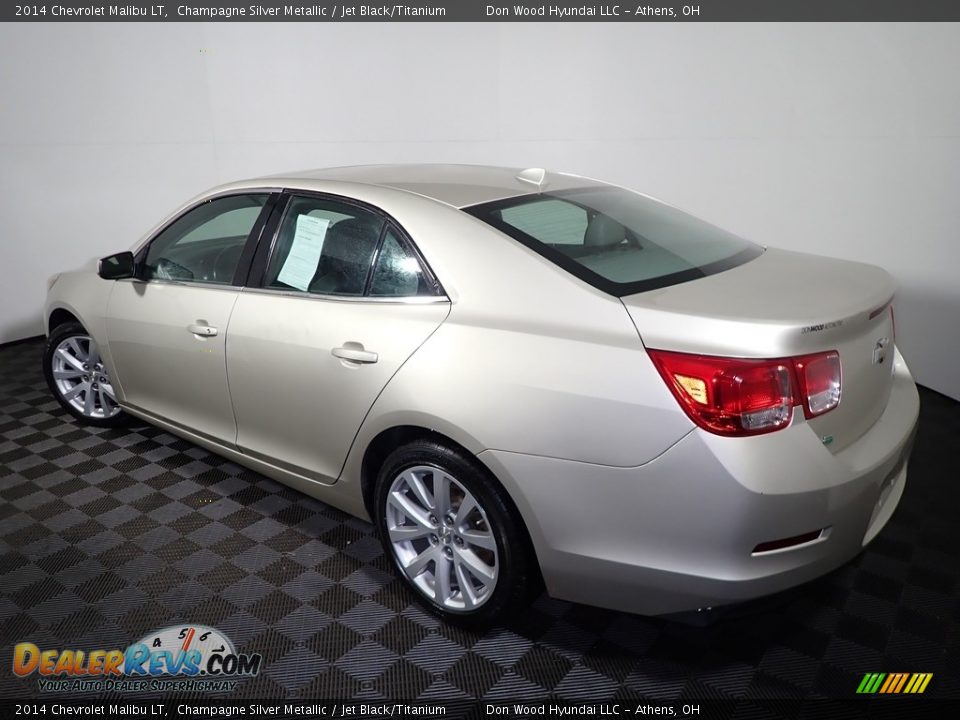 2014 Chevrolet Malibu LT Champagne Silver Metallic / Jet Black/Titanium Photo #9