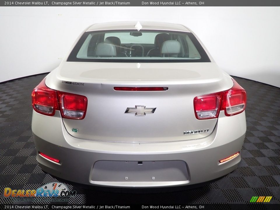 2014 Chevrolet Malibu LT Champagne Silver Metallic / Jet Black/Titanium Photo #11