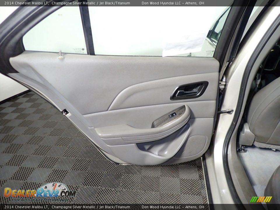 2014 Chevrolet Malibu LT Champagne Silver Metallic / Jet Black/Titanium Photo #20