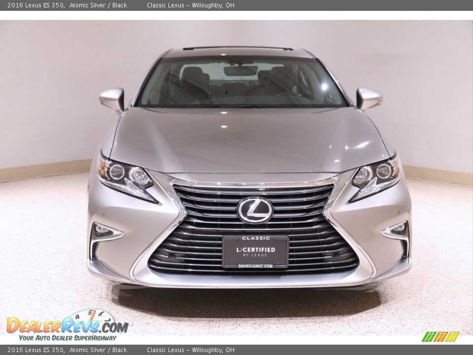 2016 Lexus ES 350 Atomic Silver / Black Photo #2