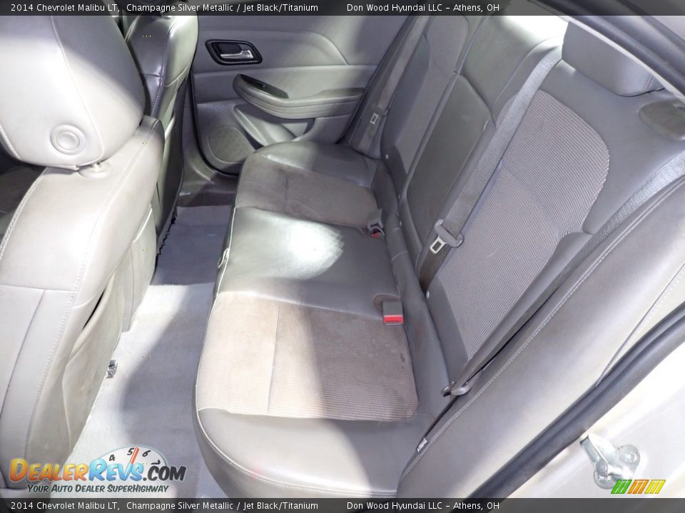 2014 Chevrolet Malibu LT Champagne Silver Metallic / Jet Black/Titanium Photo #21