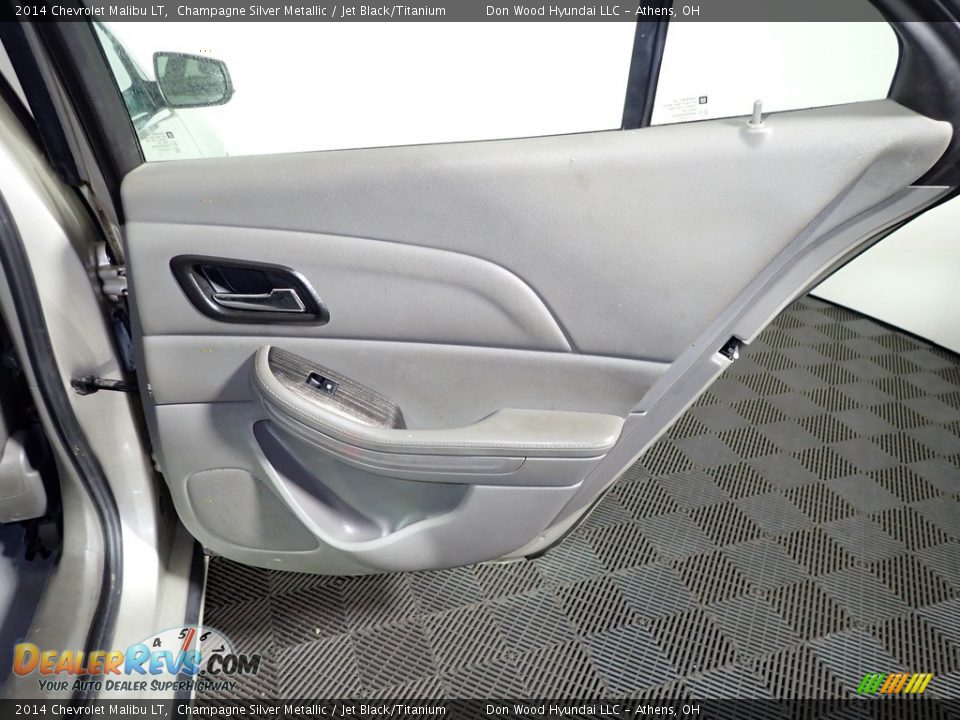 2014 Chevrolet Malibu LT Champagne Silver Metallic / Jet Black/Titanium Photo #22