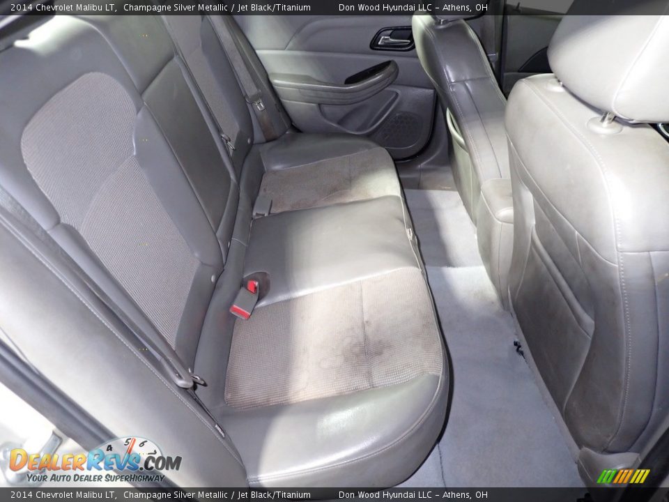 2014 Chevrolet Malibu LT Champagne Silver Metallic / Jet Black/Titanium Photo #23