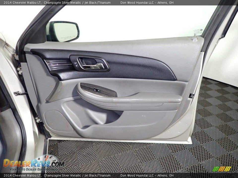 2014 Chevrolet Malibu LT Champagne Silver Metallic / Jet Black/Titanium Photo #24