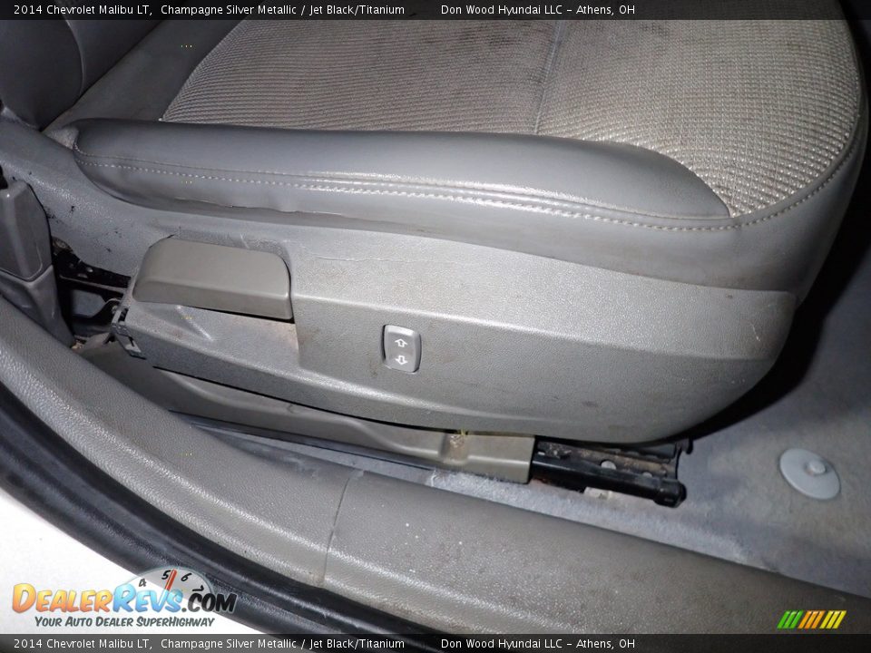 2014 Chevrolet Malibu LT Champagne Silver Metallic / Jet Black/Titanium Photo #25