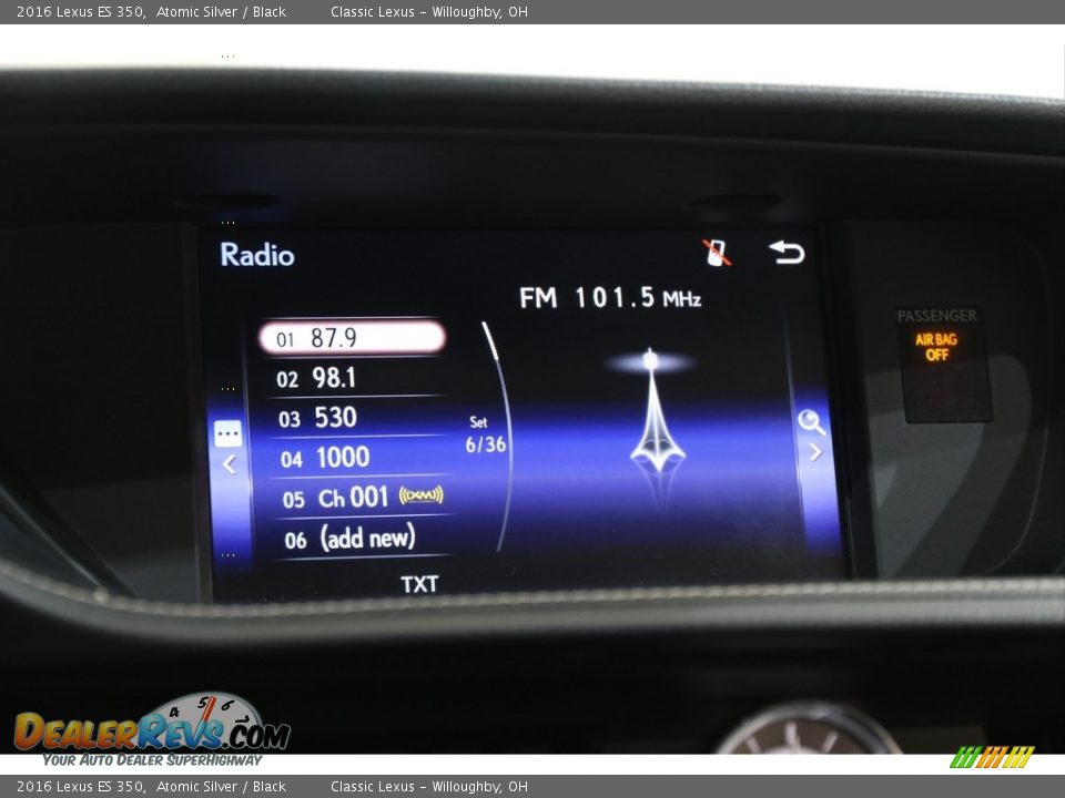 Audio System of 2016 Lexus ES 350 Photo #12