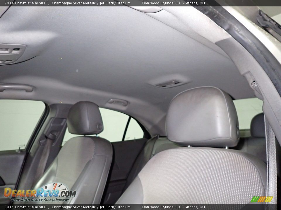 2014 Chevrolet Malibu LT Champagne Silver Metallic / Jet Black/Titanium Photo #32