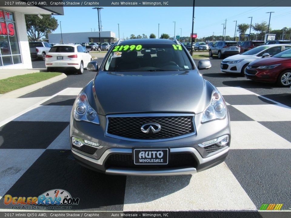 2017 Infiniti QX50 AWD Graphite Shadow / Graphite Photo #2