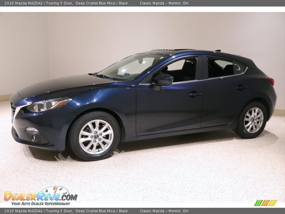 Deep Crystal Blue Mica 2016 Mazda MAZDA3 i Touring 5 Door Photo #3