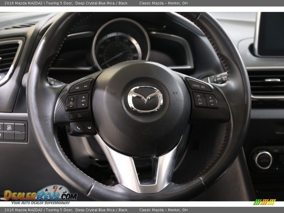 2016 Mazda MAZDA3 i Touring 5 Door Steering Wheel Photo #7