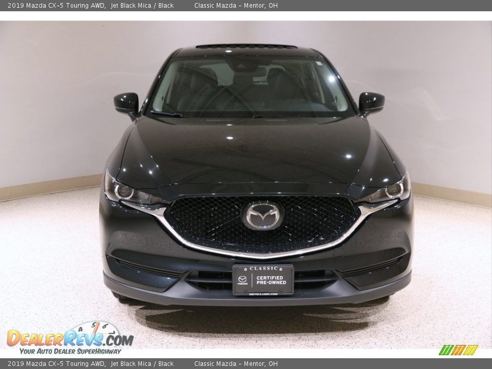 2019 Mazda CX-5 Touring AWD Jet Black Mica / Black Photo #2