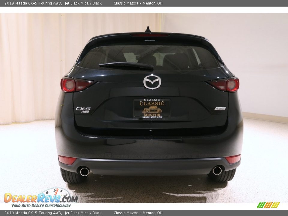 2019 Mazda CX-5 Touring AWD Jet Black Mica / Black Photo #17