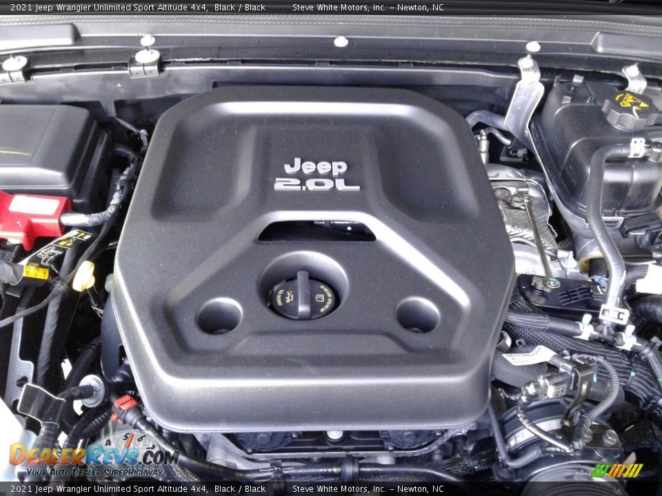 2021 Jeep Wrangler Unlimited Sport Altitude 4x4 Black / Black Photo #9