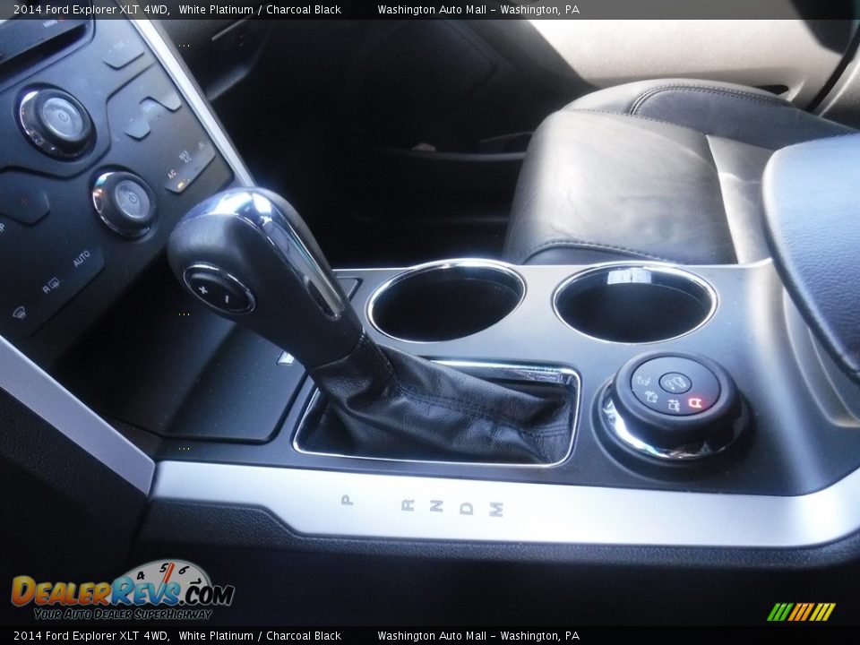 2014 Ford Explorer XLT 4WD White Platinum / Charcoal Black Photo #15