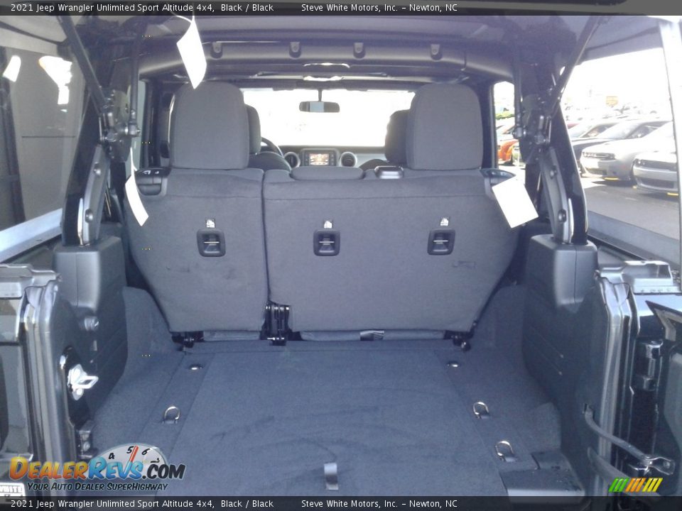 2021 Jeep Wrangler Unlimited Sport Altitude 4x4 Black / Black Photo #14
