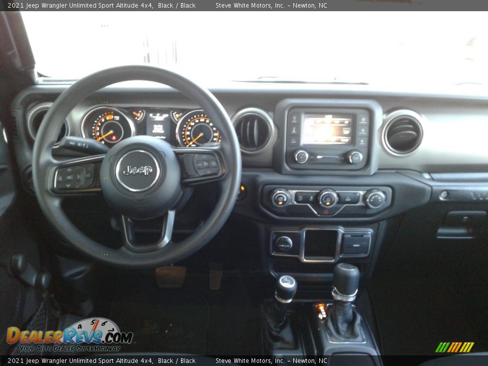 2021 Jeep Wrangler Unlimited Sport Altitude 4x4 Black / Black Photo #17