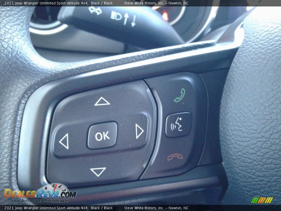 2021 Jeep Wrangler Unlimited Sport Altitude 4x4 Black / Black Photo #18