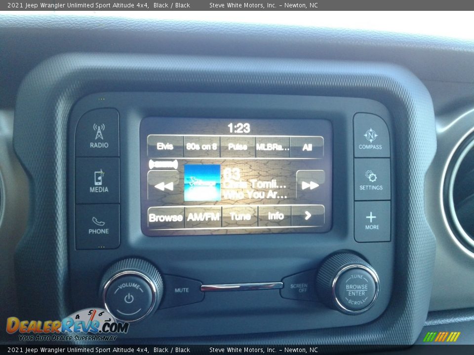 2021 Jeep Wrangler Unlimited Sport Altitude 4x4 Black / Black Photo #21