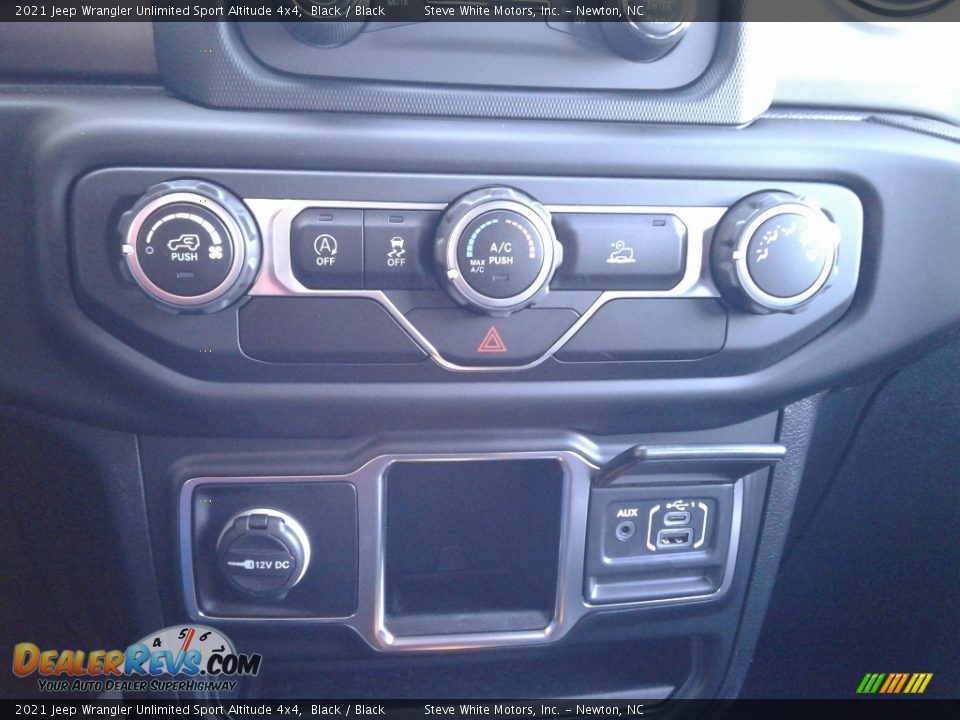 2021 Jeep Wrangler Unlimited Sport Altitude 4x4 Black / Black Photo #23