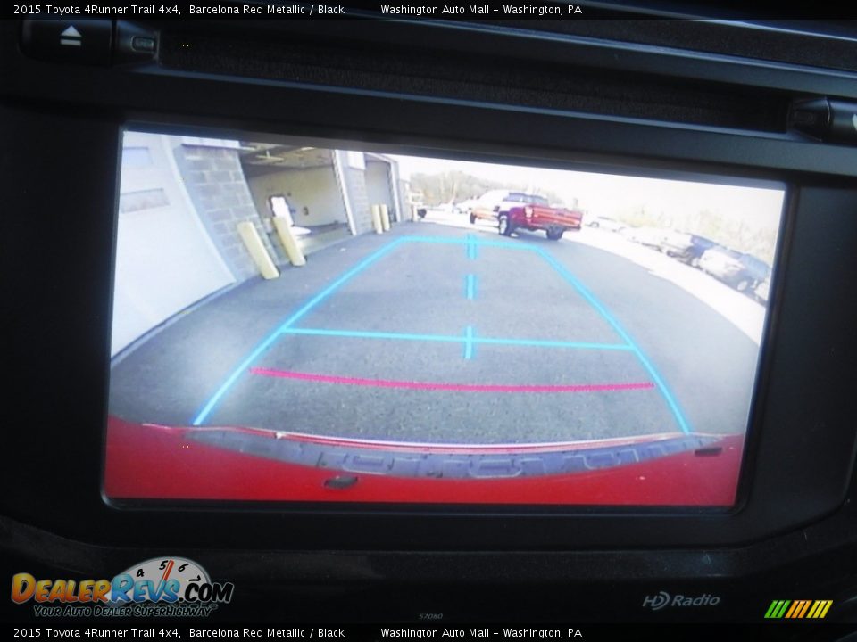 2015 Toyota 4Runner Trail 4x4 Barcelona Red Metallic / Black Photo #5