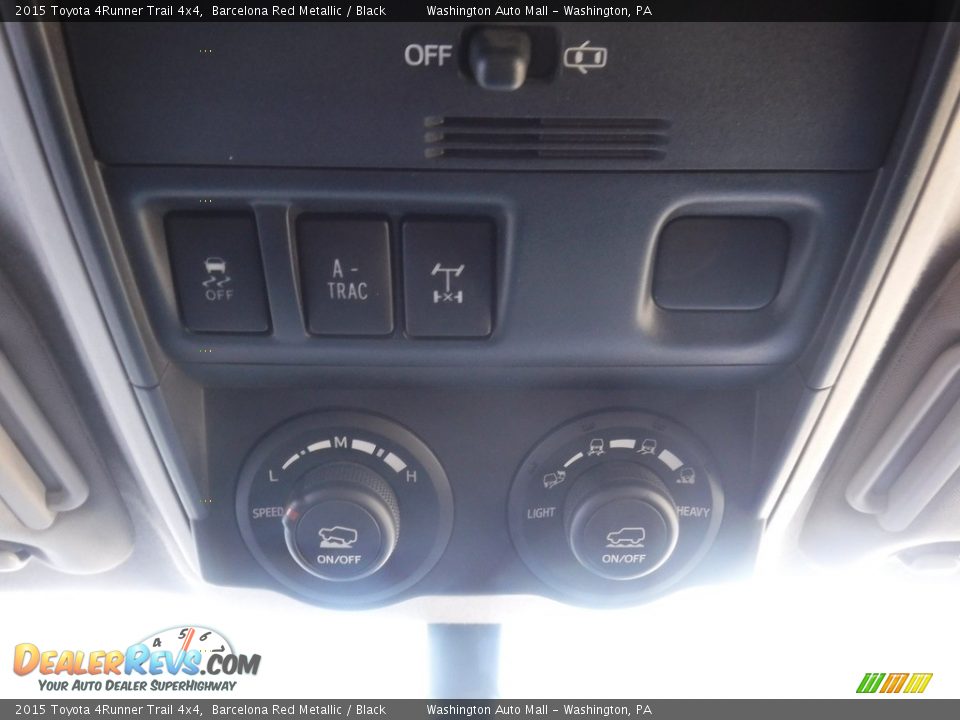 2015 Toyota 4Runner Trail 4x4 Barcelona Red Metallic / Black Photo #7