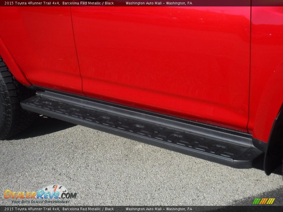 2015 Toyota 4Runner Trail 4x4 Barcelona Red Metallic / Black Photo #10