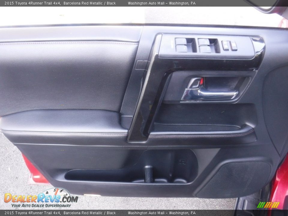 2015 Toyota 4Runner Trail 4x4 Barcelona Red Metallic / Black Photo #17