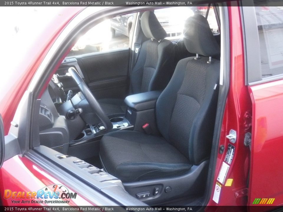 2015 Toyota 4Runner Trail 4x4 Barcelona Red Metallic / Black Photo #19