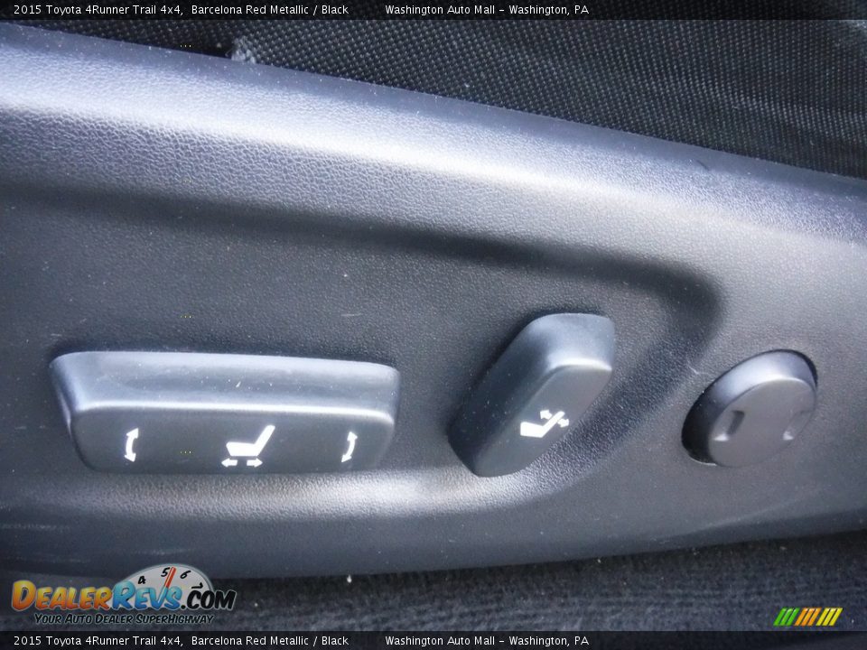 2015 Toyota 4Runner Trail 4x4 Barcelona Red Metallic / Black Photo #20