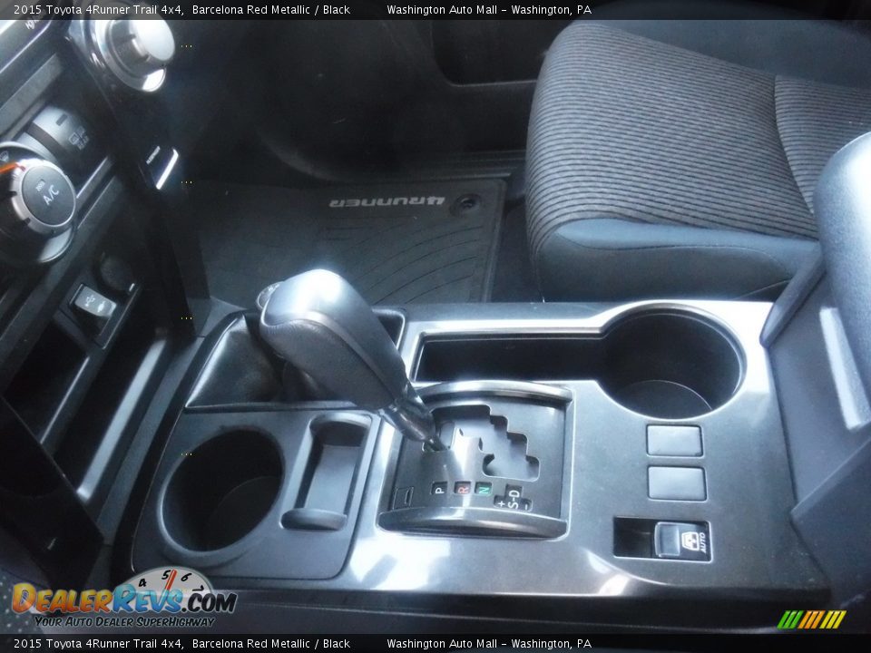 2015 Toyota 4Runner Trail 4x4 Barcelona Red Metallic / Black Photo #21