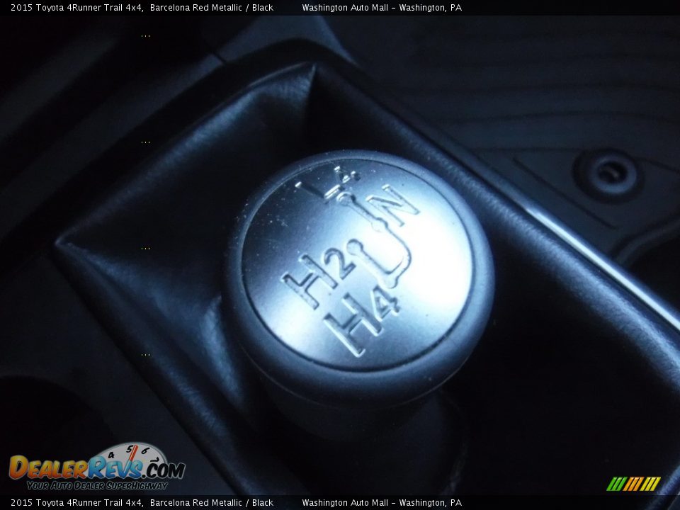 2015 Toyota 4Runner Trail 4x4 Barcelona Red Metallic / Black Photo #22