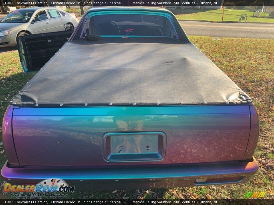 1982 Chevrolet El Camino Custom Harlequin Color Change / Charcoal Photo #15