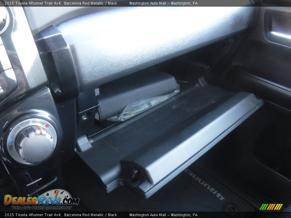 2015 Toyota 4Runner Trail 4x4 Barcelona Red Metallic / Black Photo #25