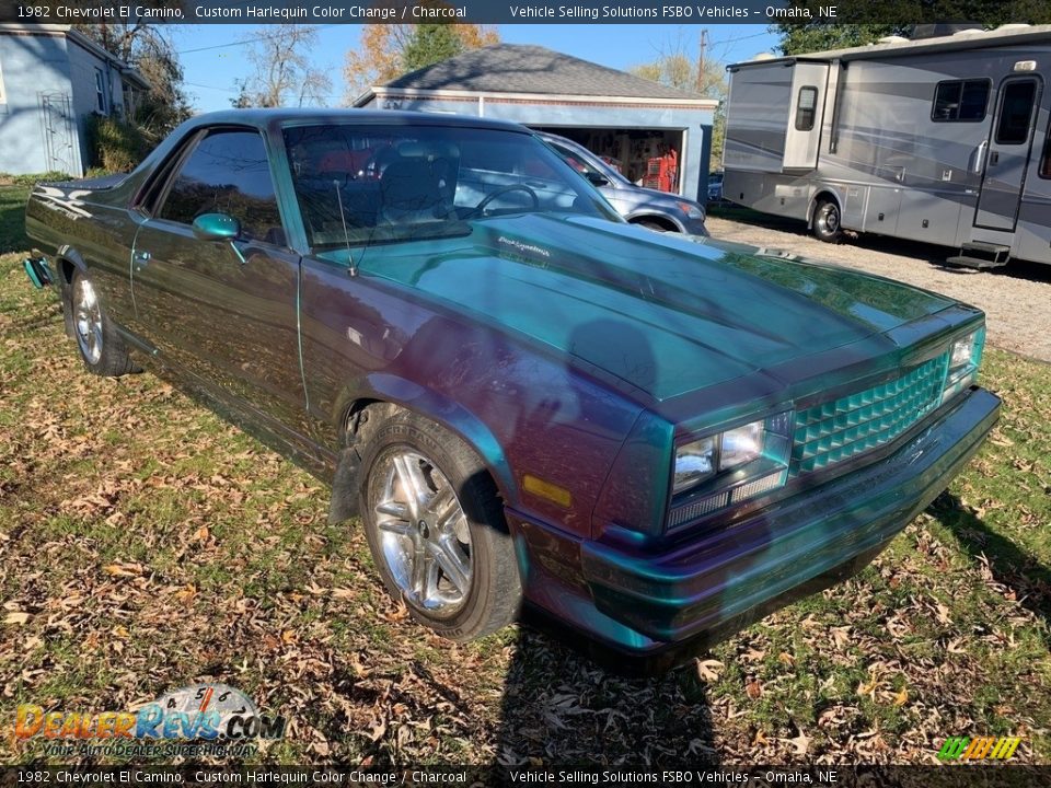 Custom Harlequin Color Change 1982 Chevrolet El Camino  Photo #17