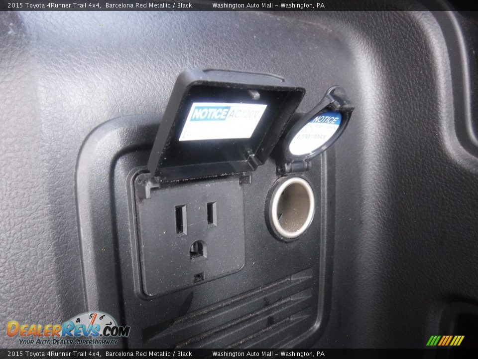 2015 Toyota 4Runner Trail 4x4 Barcelona Red Metallic / Black Photo #29