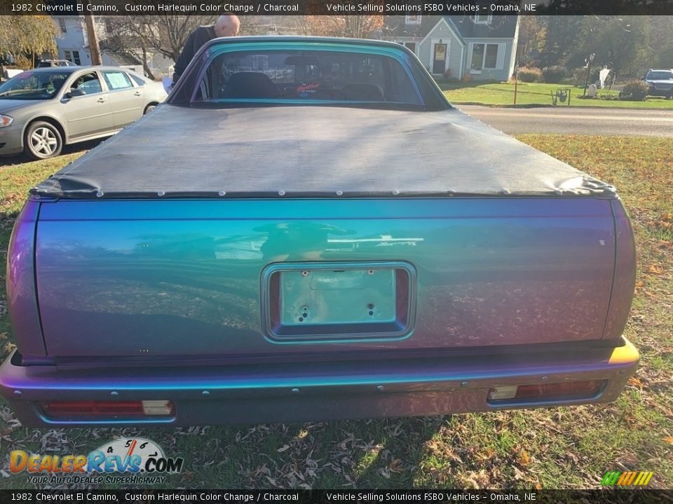 1982 Chevrolet El Camino Custom Harlequin Color Change / Charcoal Photo #21