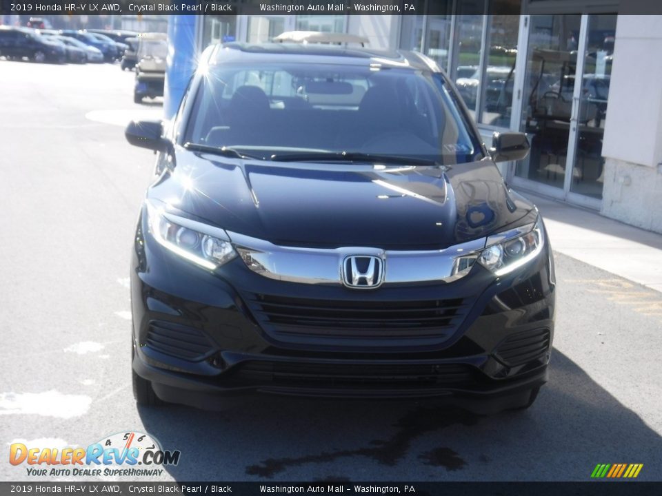 2019 Honda HR-V LX AWD Crystal Black Pearl / Black Photo #4