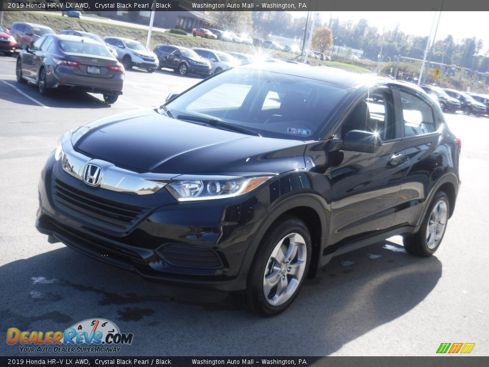 2019 Honda HR-V LX AWD Crystal Black Pearl / Black Photo #5