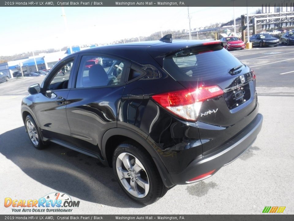 2019 Honda HR-V LX AWD Crystal Black Pearl / Black Photo #7