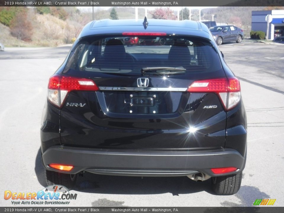 2019 Honda HR-V LX AWD Crystal Black Pearl / Black Photo #8