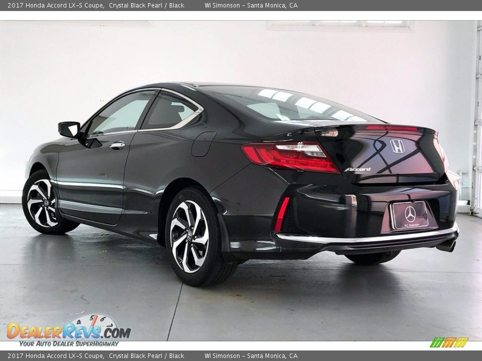 2017 Honda Accord LX-S Coupe Crystal Black Pearl / Black Photo #10