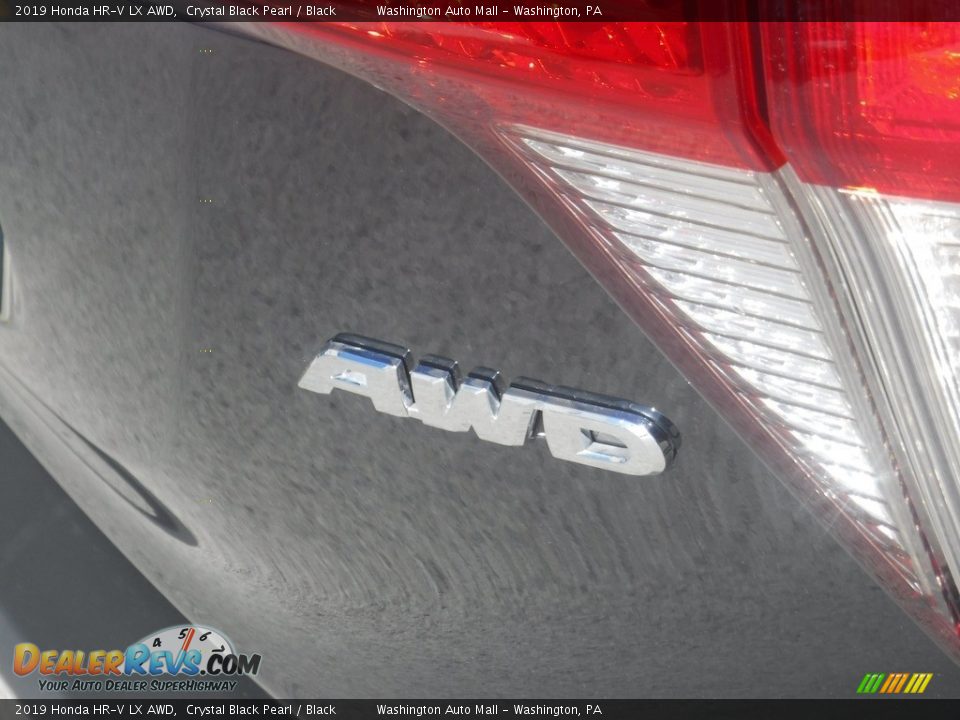 2019 Honda HR-V LX AWD Crystal Black Pearl / Black Photo #10
