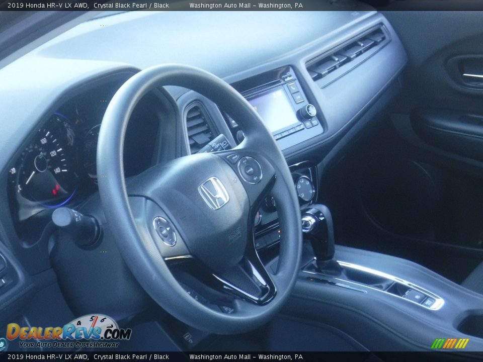 2019 Honda HR-V LX AWD Crystal Black Pearl / Black Photo #12