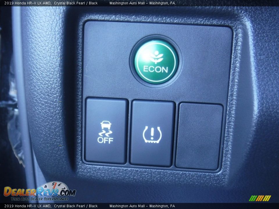 2019 Honda HR-V LX AWD Crystal Black Pearl / Black Photo #14