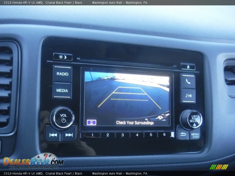 2019 Honda HR-V LX AWD Crystal Black Pearl / Black Photo #17