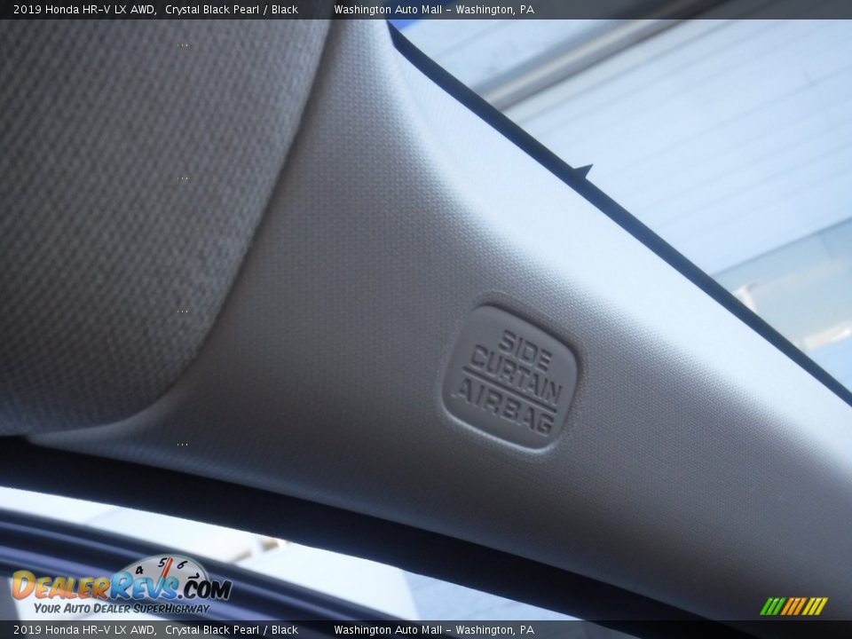 2019 Honda HR-V LX AWD Crystal Black Pearl / Black Photo #18