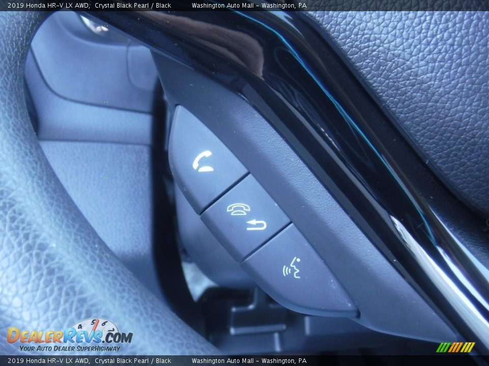 2019 Honda HR-V LX AWD Crystal Black Pearl / Black Photo #20