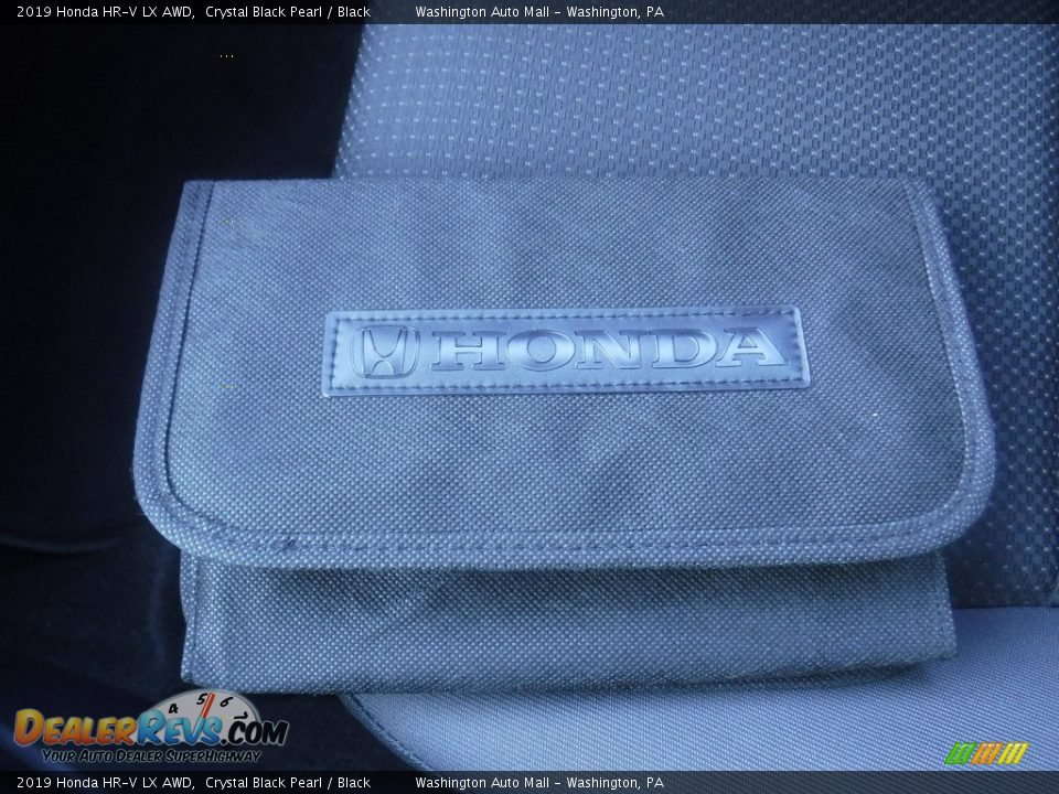 2019 Honda HR-V LX AWD Crystal Black Pearl / Black Photo #26