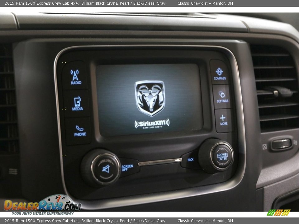 Controls of 2015 Ram 1500 Express Crew Cab 4x4 Photo #12