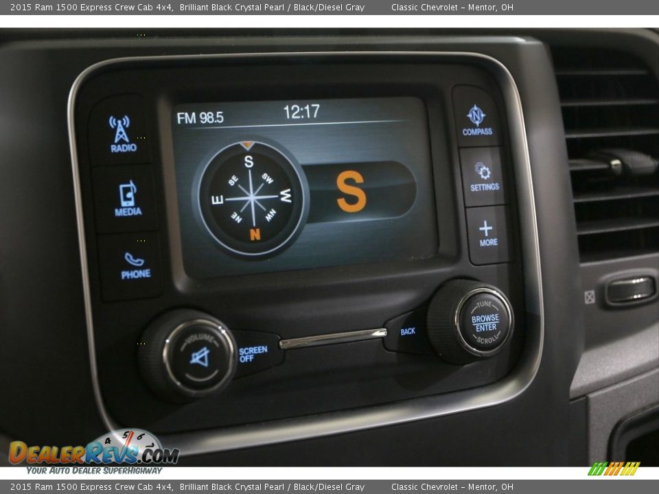 Controls of 2015 Ram 1500 Express Crew Cab 4x4 Photo #15